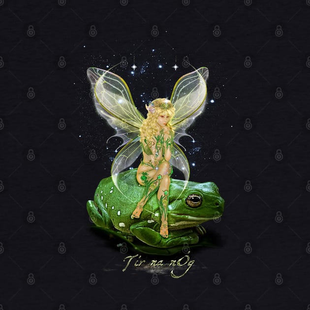 Tir na nOg Fairy and Frog by 3vaN